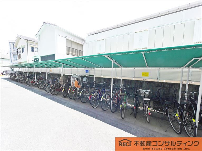 甲子園アーバンライフの駐輪場