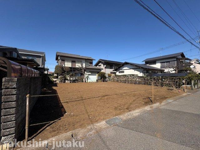 長沼町　売地の外観|長沼町　売地　約62坪の整形地　東南側4.8ｍ公道面　建築条件なし　確定測量