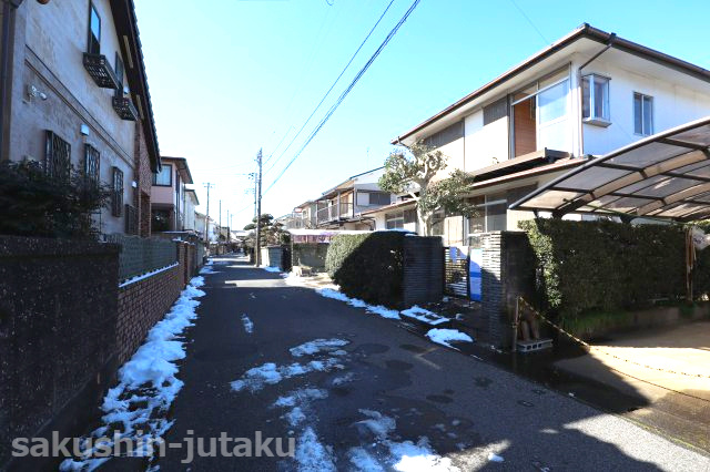 長沼町　売地の外観|長沼町　売地　約62坪の整形地　東南側4.8ｍ公道面　建築条件なし　確定測量