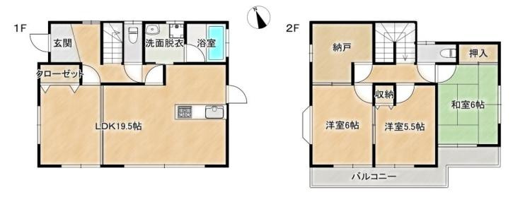 幸手市東５丁目　中古一戸建て
