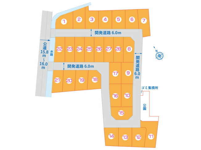 【区画図】 | 久喜市西28区画　新築戸建　全28棟　26号棟