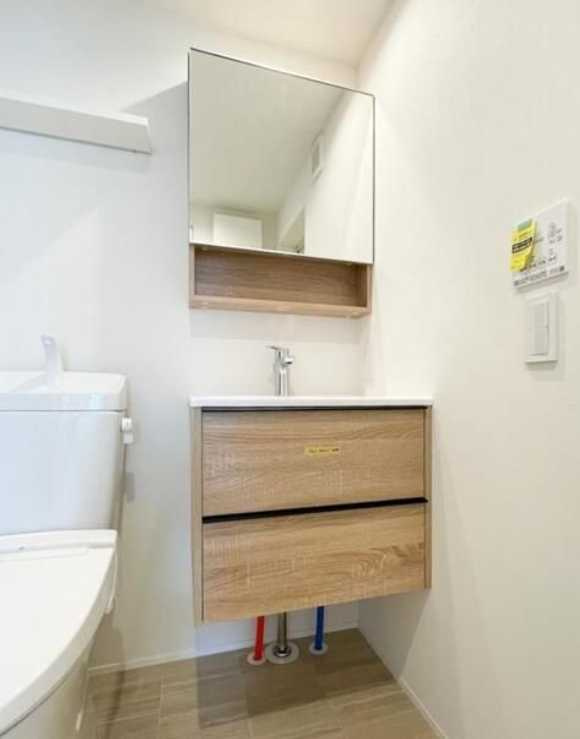 グランエッグス用賀　築浅　ネット無料　デザイナーズの洗面所