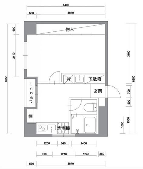 【間取り】 | チサンマンション板橋 | 南・西向きの角部屋なので、陽当たり・通風良好です！