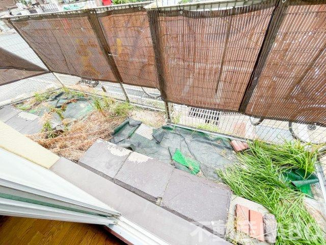 プレアール南亀井Ⅱのバルコニー