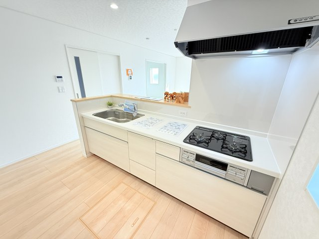 常総市東野原第1　新築戸建のキッチン