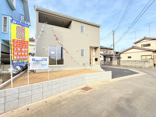 常総市東野原第1　新築戸建の外観