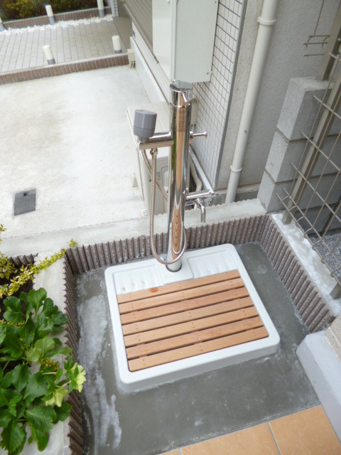 Sakuras　鵜の木のロビー|ペット足洗い場