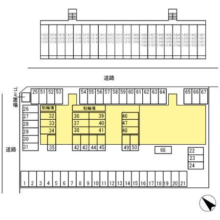 タイムD1　　　刈谷市の賃貸ならクラスホーム刈谷店の区画図