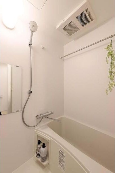 パークアクシス名古屋山王一丁目の浴室|コンパクトで使いやすいお風呂です