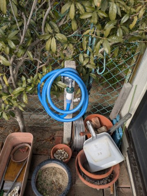  | ■新規専任物件 ■茨木市山手台四丁目 テラスハウス  | ■庭には水道もあるため、重宝しますね。