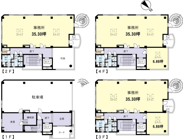 【間取り】 | HDKビル