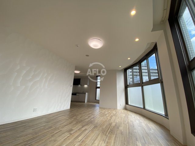 LaSante梅田北の居間・リビング|オリーブコート　リビング・ダイニングスペース