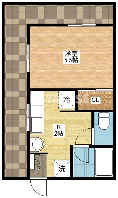 ペティオン富士見の間取り