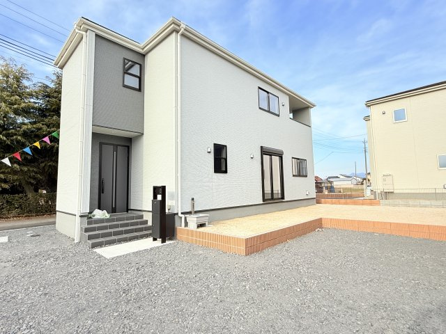 第1常総市東野原　新築戸建　1号棟の外観