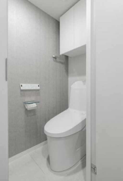 ユーレジデンス目黒東山　フリーレント1ヵ月　築浅　礼金0のトイレ