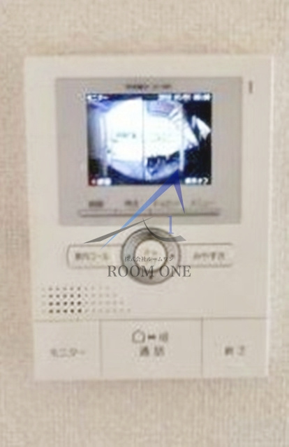 メゾン・ブンのセキュリティ|モニター付きインターホンです。