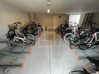 【その他共用部分】 | エスリード難波ザ・メゾン | エスリード難波ザ・メゾン　駐輪場