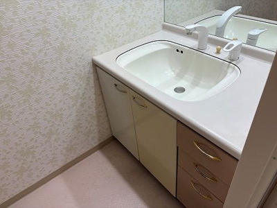 【洗面所】 | サーパス平成 | 洗面化粧台