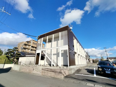 【外観】 | レオパレスパークサイドＨＡＲＵ | 設備・仕様は号室により異なる為、現況を優先致します。