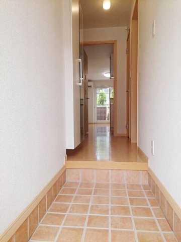 クレメント　ヴィラＡの玄関