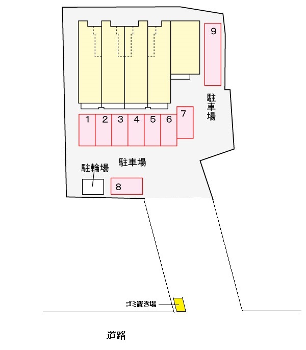 サンリット スクエアーS.Kの区画図