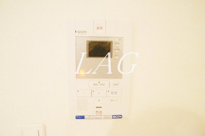 【セキュリティ】 | リブリ・林間 East | モニター付きインターフォンです。