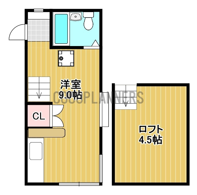パンションセピアⅡの間取り