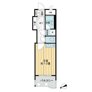 ライオンズマンション熊本中央の間取り