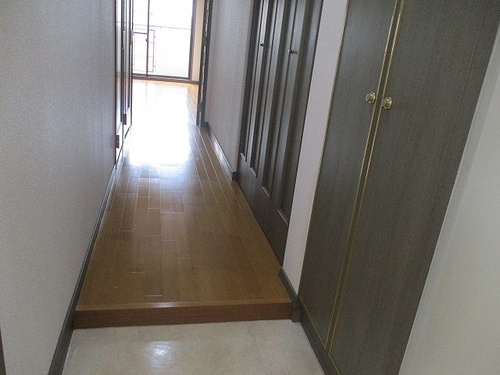 ライオンズマンション熊本中央の玄関|下駄箱