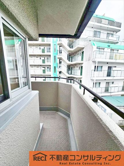 甲南シャトー青木のバルコニー