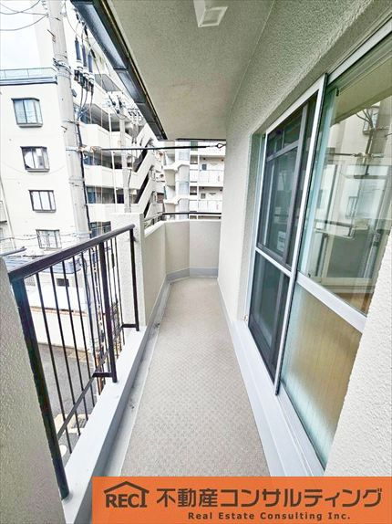 甲南シャトー青木のバルコニー