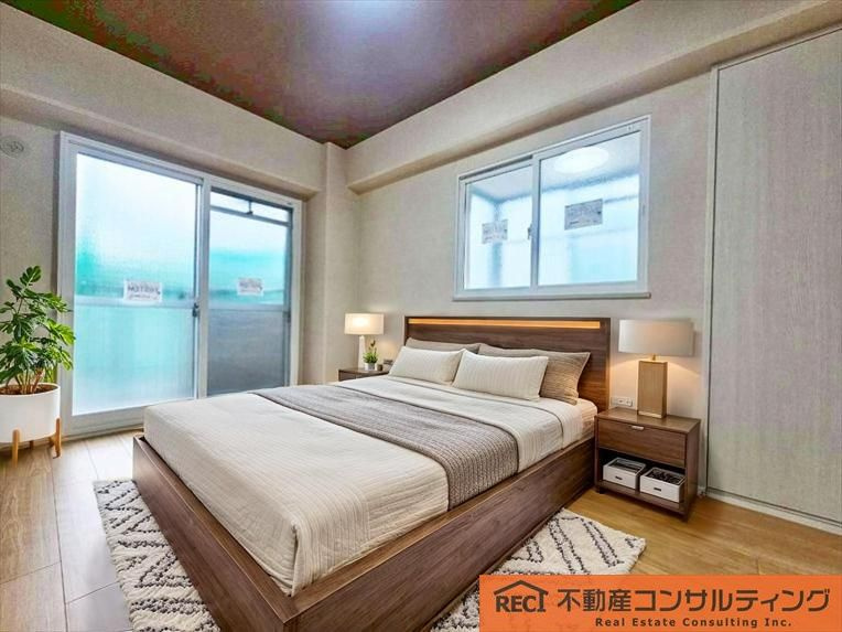 甲南シャトー青木の寝室