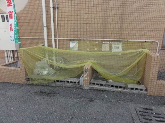 ユニテック渡鹿のその他共用部分|敷地内ゴミ置き場になります。