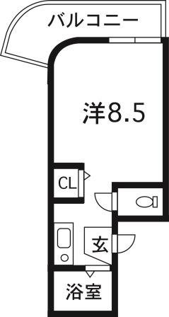 ユニテック渡鹿の間取り