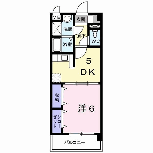 アニバーサリーの間取り
