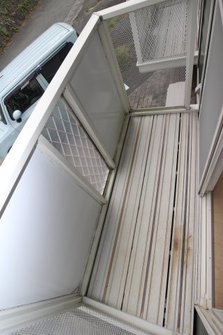 アーシャーハウス Cのバルコニー