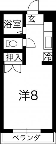 ユニテック健軍の間取り