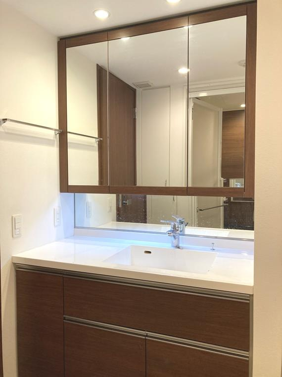 グランドメゾン桜新町の洗面所