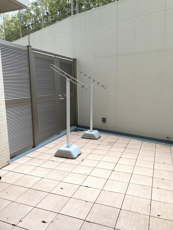 グランドメゾン桜新町のバルコニー