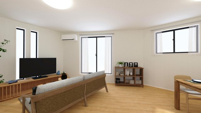 中野区野方6丁目 限定1棟の完成予想図|完成予想図　イラストは図面を基に起こしたもので実際のものとは多少異なる場合がございます