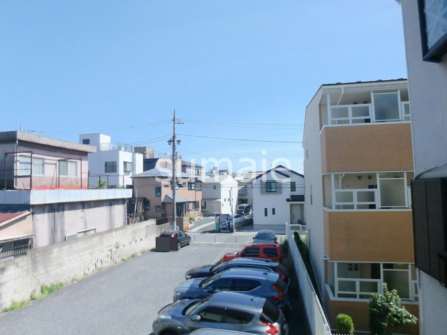 須賀コーポの展望|バルコニーからの景色です。