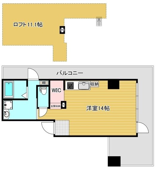 ＹＡＧＯＴＯ ＣＵＢＥの間取り