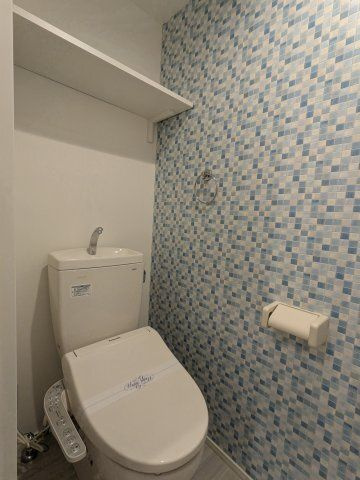 ハーモニーテラスキノメンマチ2のトイレ|清潔感のあるトイレです