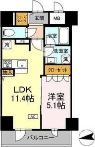 IS二十人町の間取り