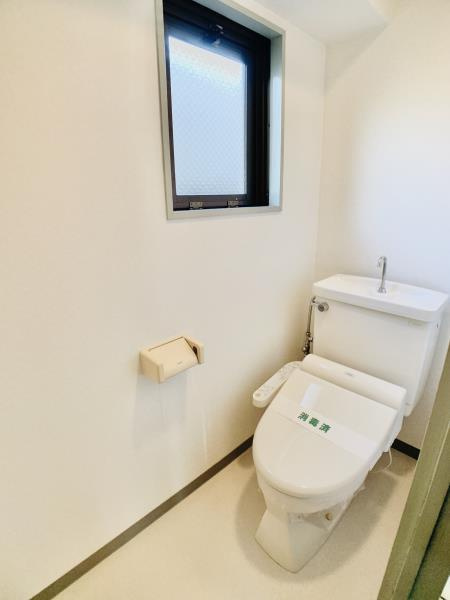 ウイング舟渡のトイレ|落ち着いたトイレです