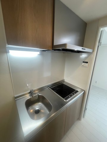 everCrest赤羽のキッチン|コンパクトなキッチンで掃除もラクラク