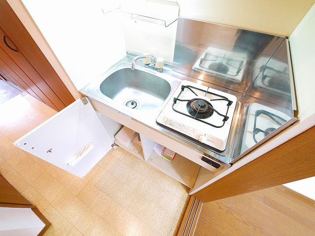 ラ・リビエールのキッチン|きれいなキッチンです