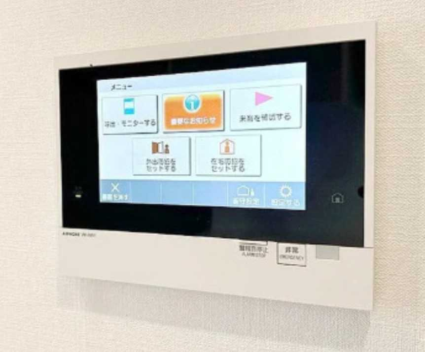 アジールコート三宿テラス　礼金0 新築　楽器相談　ペット相談のセキュリティ