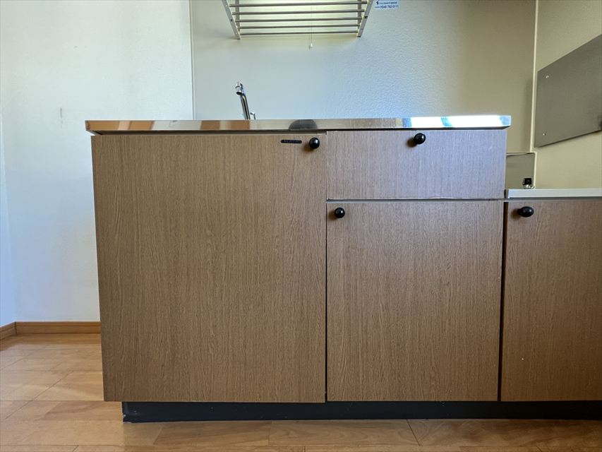 グランベルク和戸駅改札前のキッチン|お料理しやすいキッチンです