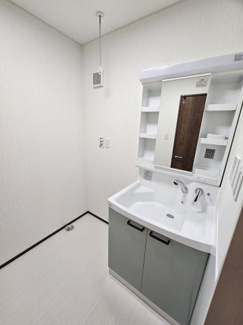 【独立洗面台】 | 鳥取市今町１丁目新築戸建て | 洗濯ものも干せます